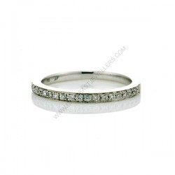Petite Pave Diamond  Ring